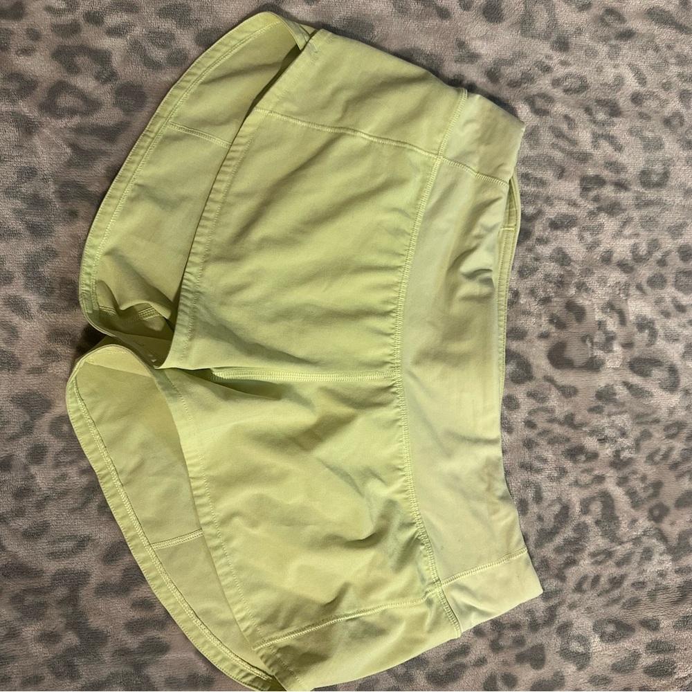 Lime green lululemon speed up 2.5